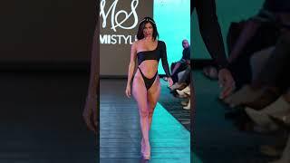 Alexandra Rodriguez in slow motion for Hot Miami Styles #shorts #model #runway #dqvisuals