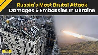 Russia Attacks Ukraine With Multiple Missiles, Damages Six Embassies In Kyiv | Russia Ukraine War