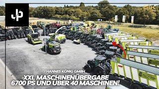 XXL Maschinenübergabe! 42 Maschinen für Hannes König GmbH || JP Agrar