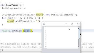 JList | Java Swing ep 8/