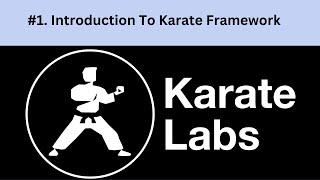 #1. Introduction To Karate Framework