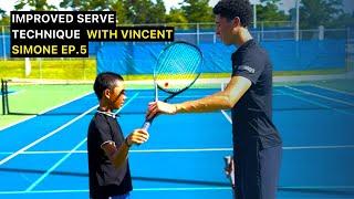 Serve Technique With Vincent Simone | Episode 5