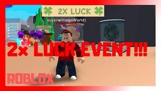  2x Luck Event!!! | Roblox Bubble Gum Simulator 