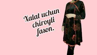 Xalat va ko'ylaklar uchun oson chiroyli fason. how to sew a dressing gown