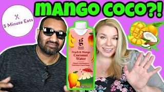 Good & Gather Peach Mango Coconut Water Review