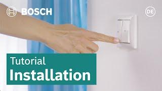 Installation: Rollladensteuerung II | Bosch Smart Home