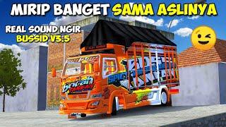 REAL!!! MOD OBB SOUND CANTER NGIR BUSSID V3.5