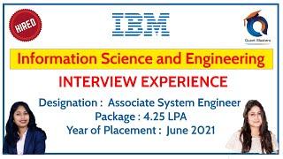 IBM Interview Experience - 2021 | ISE Student #ibmfreshers #ibminterview #interviewexperience