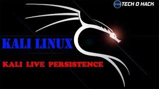 How to make Persistence Kali Linux Live USB Drive | Kali Linux Live on USB