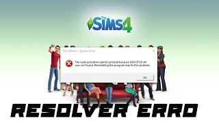 RESOLVER ERRO THE SIMS 4 FÁCIL E RÁPIDO (MSVCP120.dll)