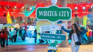 Dubai Expo Winter City  Christmas Market 2024, Magical Winter Wonderland [ 4K ]  | Sinhala