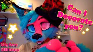 ~ Snuck Into Your Christmas Party ~ (Can I decorate you?) Furry ASMR Silly Roleplay + Spilling Tea