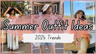 Summer Outfit Ideas | Pinterest Inspired | 2024 Trends | Aesthetic Video 