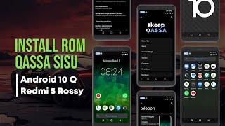 How to Install Rom Qassa Sisu 2.2 Redmi 5 Rosy || Suitable for old school Xiaomi