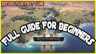 Knights of Honor II Sovereign Full Beginner Guide