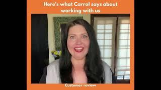 Here's Carrol says about working us | customer Review