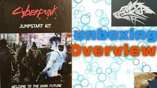  Unboxing & overview for Cyberpunk Red Jumpstart kit from R.Talsorian Games