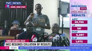 #OndoDecides2024: INEC Announces Election Results From Okitipupa LGA