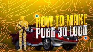 HOW TO MAKE PUBG 3D LOGO PART 2 | HOW TO RIG PUBG MODEL | HOW TO ADD TEXTURES IN  MODEL | HJ PLAYZ