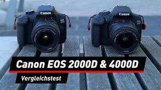 Canon EOS 4000D und 2000D: Der Vergleichstest