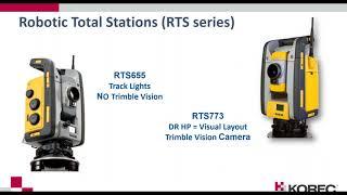 Trimble RTS Robotic Total Stations, Field Link and Connect