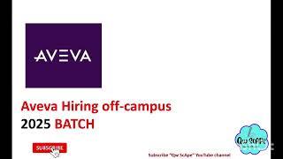 Aveva Hiring for 2025 batch | off-campus drive #offcampus #offcampusjobs #collegeplacement #2025