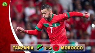 المغرب - تنزانيا 2-0 ملخص المباراة  تصفيات كأس العالم 2026 تعليق خالد المديفر