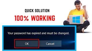 your password has expired and must be changed windows 10, how to remove windows 10 password
