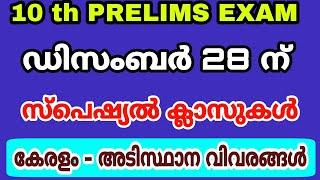 10 th PRELIMS SPECIAL CLASSES - ഡിസംബർ 28 ന് - കേരളം - അടിസ്ഥാന വിവരങ്ങൾ