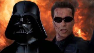 Darth Vader meets Arnold Schwarzenegger