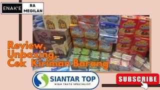 Review, Unboxing & Cek Kiriman Barang Produk Siantar Top di Toko Rejeki Snack