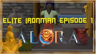 BEGINNING OF A NEW JOURNEY! | ELITE IRON EP. 1 | ALORA RSPS