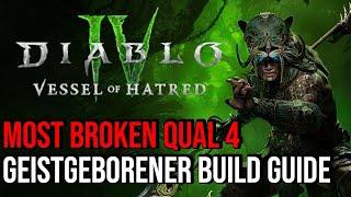 Diablo 4 - Geistgeborener Build Guide auf Deutsch | Most overpowered Skilltree in Vessel of Hatred