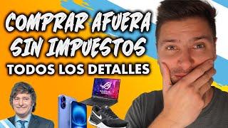 ELIMINAN IMPUESTOS para COMPRAR en el EXTERIOR - Amazon, Aliexpress, Tiendamia y MÁS