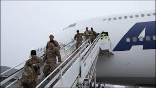 2nd Armored Brigade 1st Infantry Division touch down in Poland