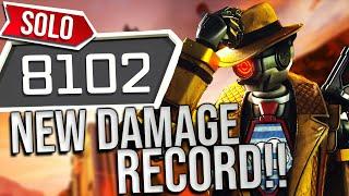 SOLO 8102 DAMAGE! MY NEW SOLO DAMAGE RECORD WITH PATHFINDER! - Apex Legends Season 16 Gameplay