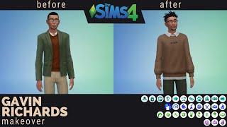 Gavin Richards Makeover | Sims 4 | Speed Build