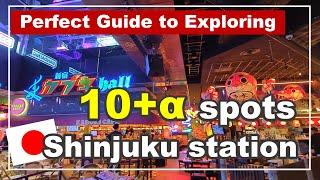 How to Explore Shinjuku: 10+α Unique Spots Around the Station ; Kabukicho, Shinjuku gyoen