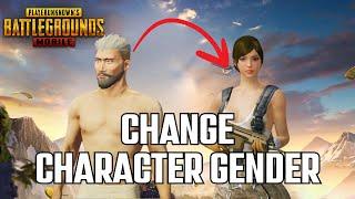 How to Change Character Gender on Pubg Mobile 2024?