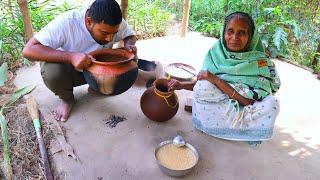 ঠাকুমার হাতের শীতকালের রসভাত  | Traditional Bengali Rosvat recipe by our Grandmother | villfood