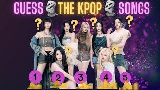 Guess The KPOP Song | Most Popular KPOP Groups Trending On Youtube