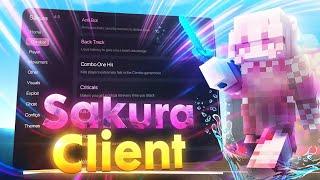 FREE 2025 Sakura Client 1.8.9: Best Minecraft Hack Client for Hypixel & BlocksMC & FPS Boost