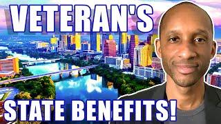 VETERAN BENEFITS [Part 2]: Living In Texas 2023 | TX Veteran Benefits | Texas Real Estate Agent