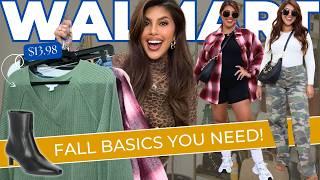 40+ WALMART FALL BASICS! DESIGNER LOOK A LIKES, DENIM, SHOES + ACCESSORIES! HEAD TO TOE OUTFITS!