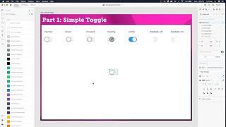 Adobe XD Components Tutorial / Part 1: Simple Toggle