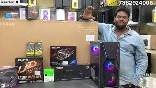 AMD RYZEN 5 TRADING PC SETUP || SAMSUNG 43'' 4K MONITOR  INTEL ARC 380 KOLKATA CHANDNI MARKET SHOP