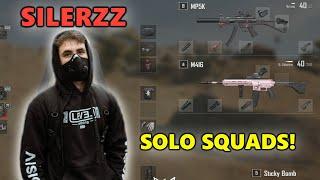 SILERZZ - M416 + MP5K - SOLO SQUAD! - PUBG