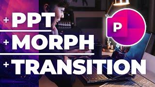 INCREDIBLE PowerPoint Morph Animation Accordion