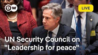 UN Security Council debates Gaza, Ukraine, Sudan, among others | DW News