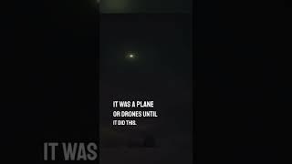 They filmed UFOs in the sky 